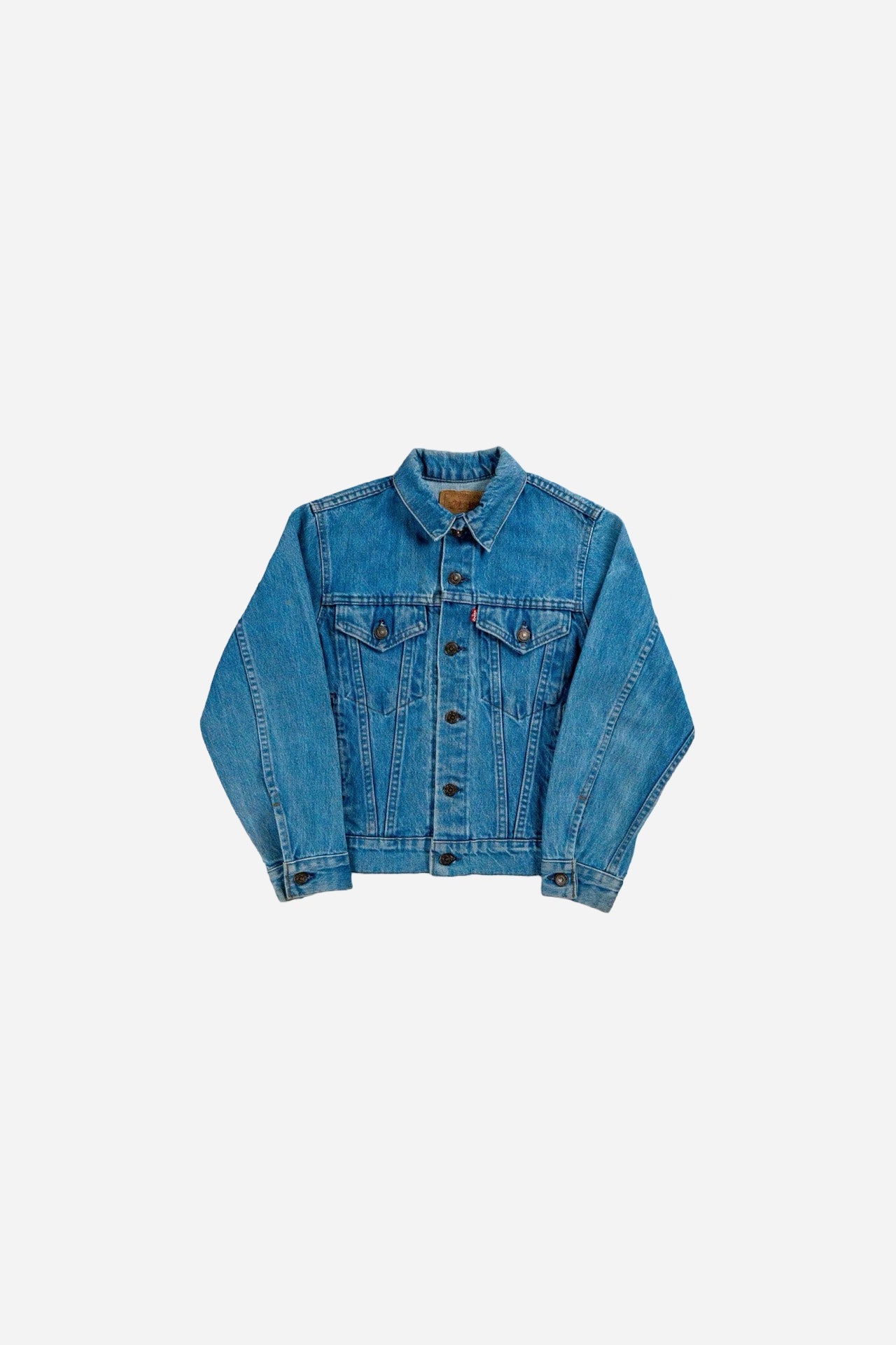 Vintage Levi's Kinder Denim Trucker Jacke - Workwear [1990er]