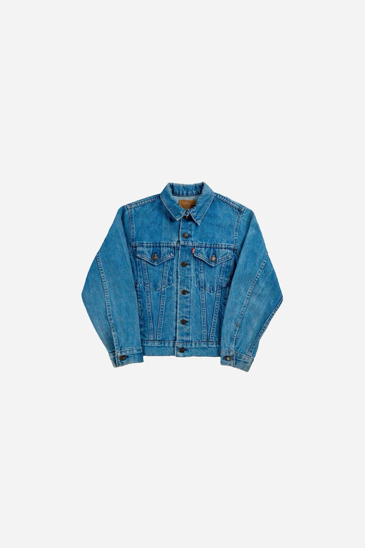 Vintage Levi's Kinder Denim Trucker Jacke - Workwear [1990er]
