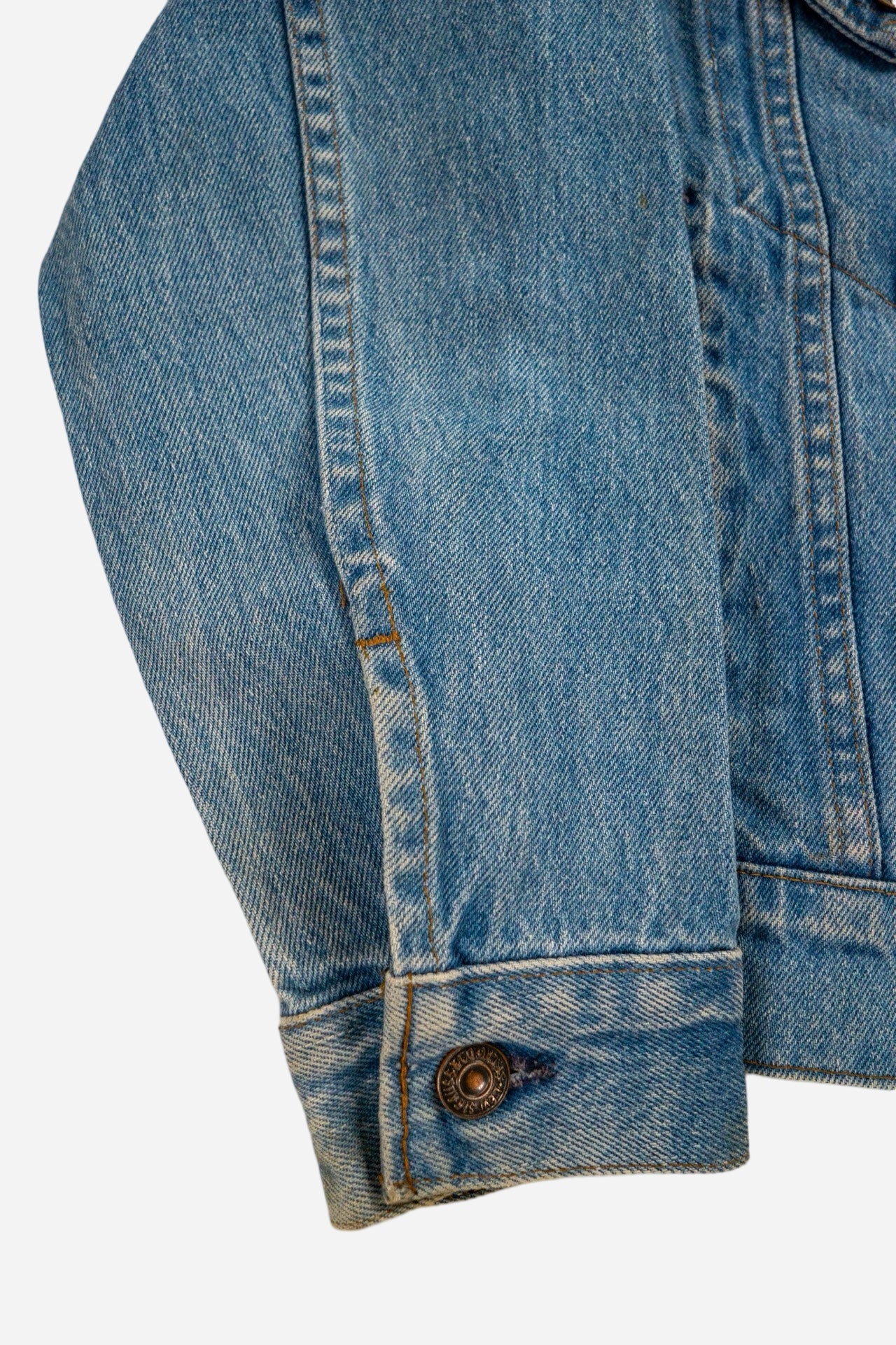 Vintage Levi's Kinder Denim Trucker Jacke - Workwear [1990er]