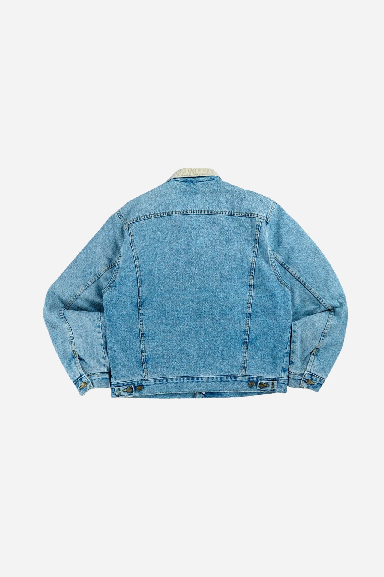 Vintage Lee 'Rider' Denim Jacket Lined [1990s] Medium