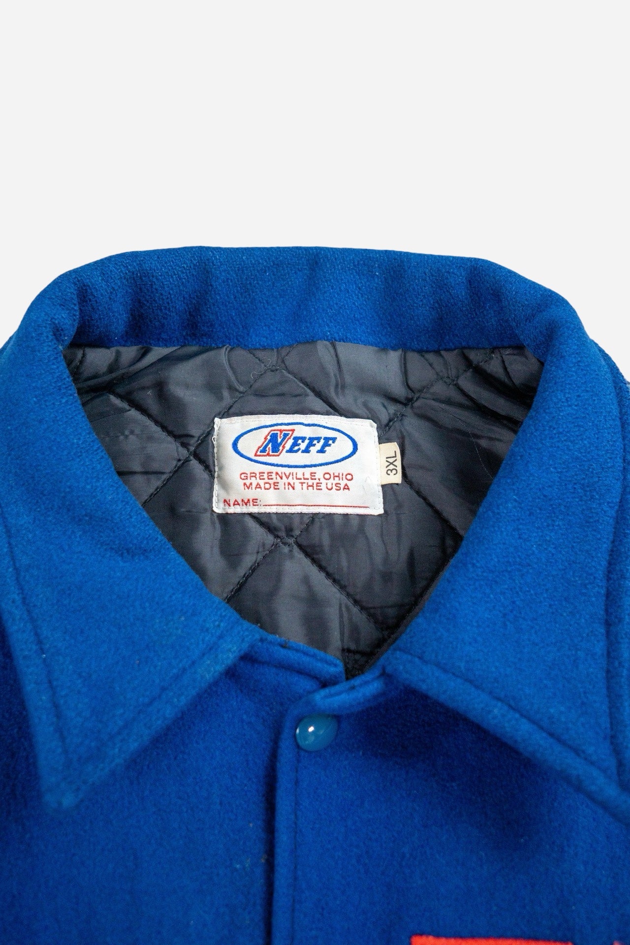 Vintage Neff Varsity College Jacke 'Defense Tackle' - Sportswear [1990er]