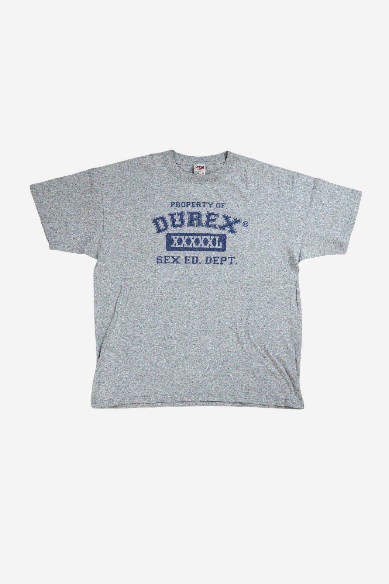 Vintage Anvil T-Shirt 'Durex' - Sportswear [1990er]