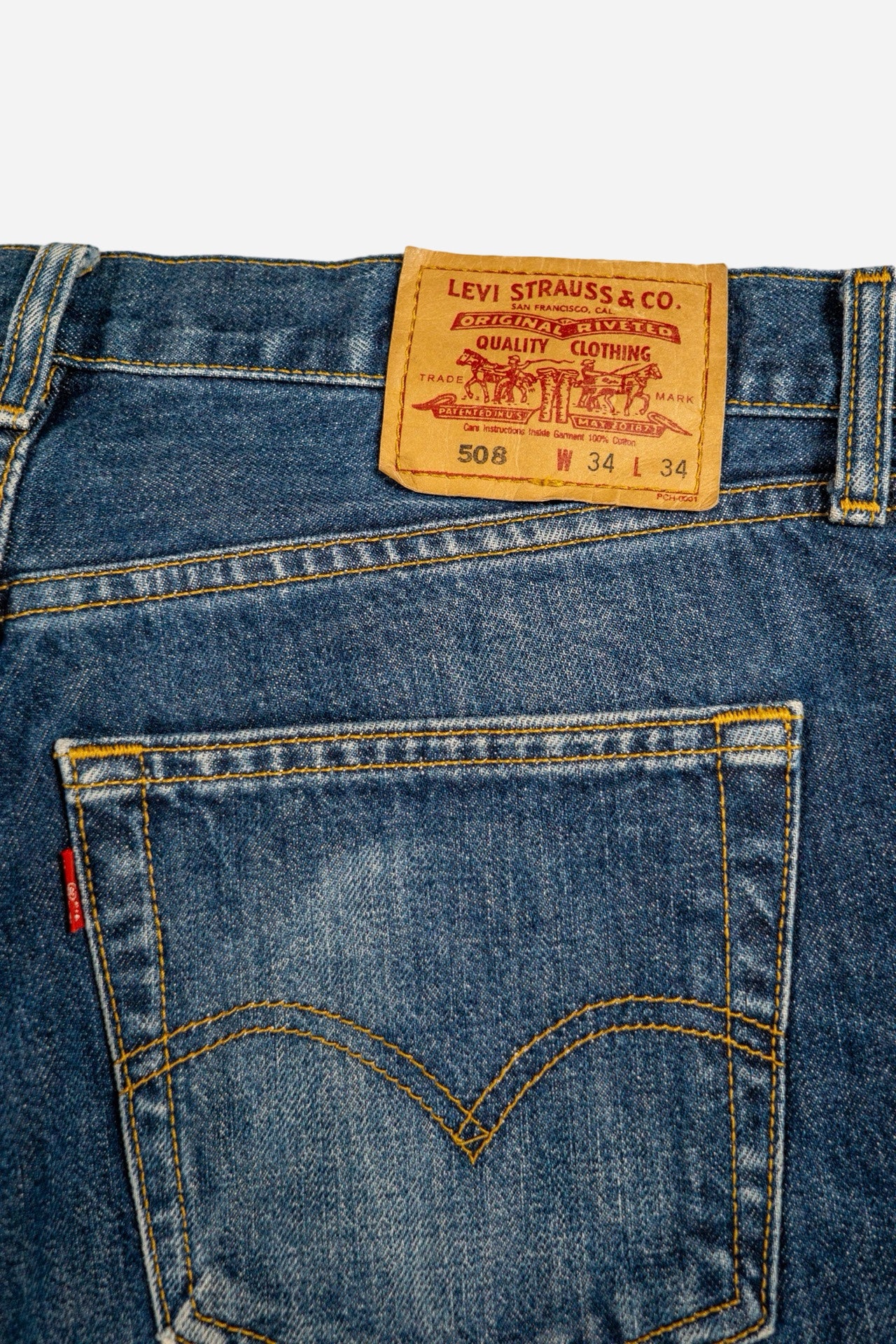 Vintage Levi's '508' Regular Taper Jeans - Workwear [2000er]