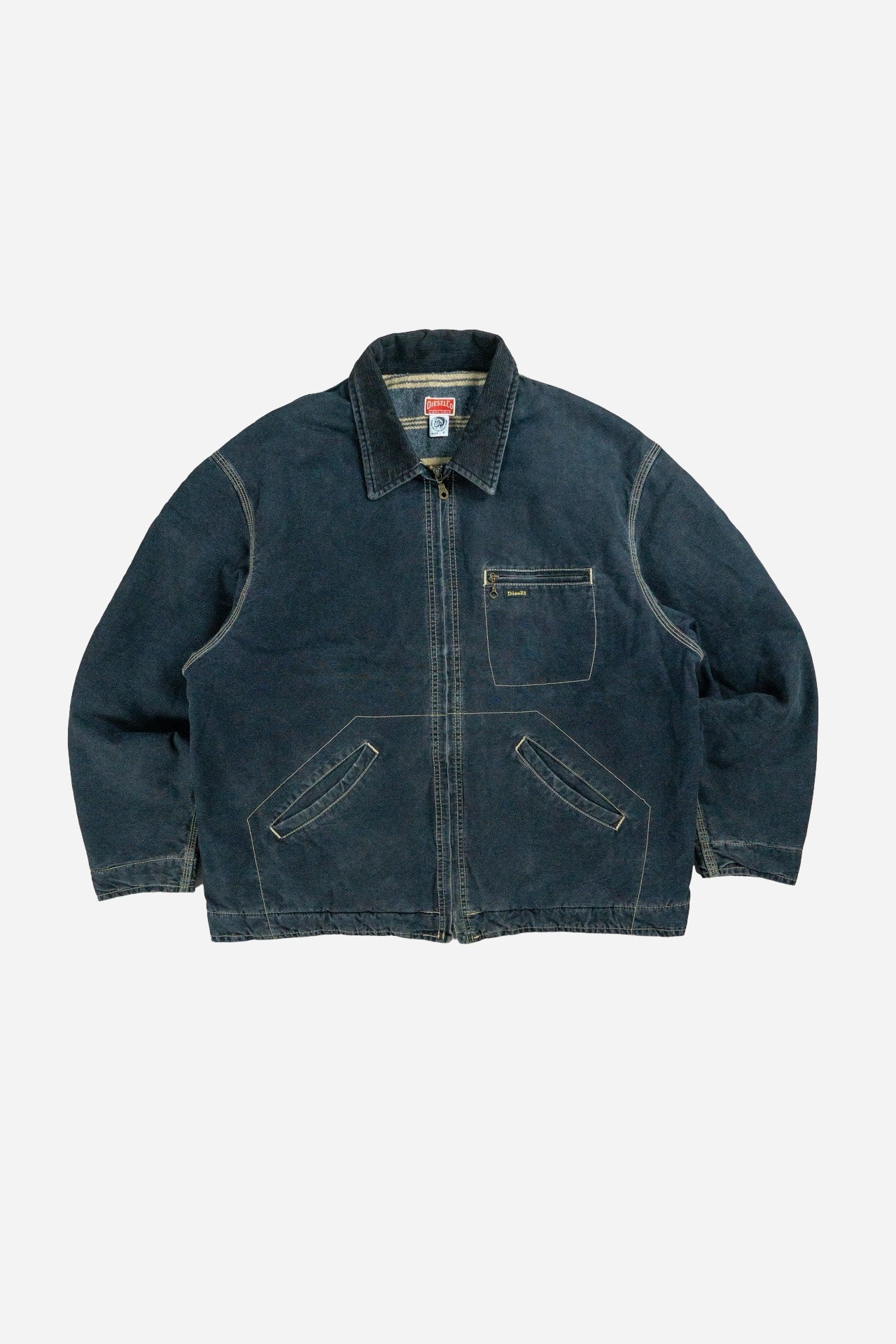Vintage Diesel Jacket HeavilyInsulated [1990s] Large