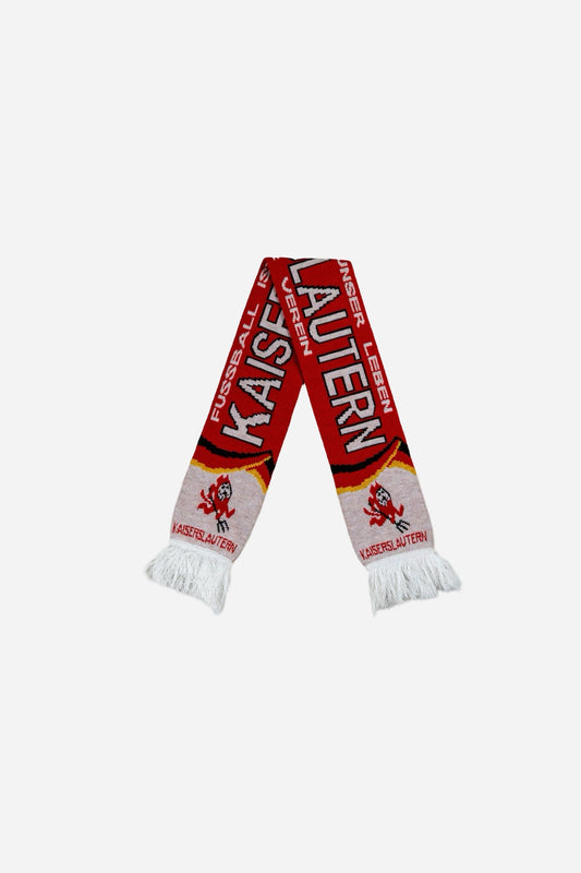 Vintage Kaiserslautern Fussball Schal - Accessoires [1990er]