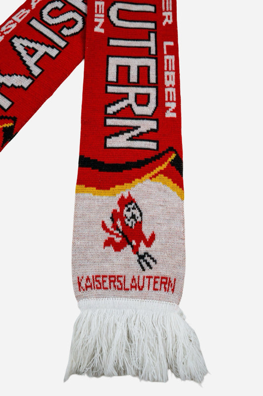 Vintage Kaiserslautern Fussball Schal - Accessoires [1990er]