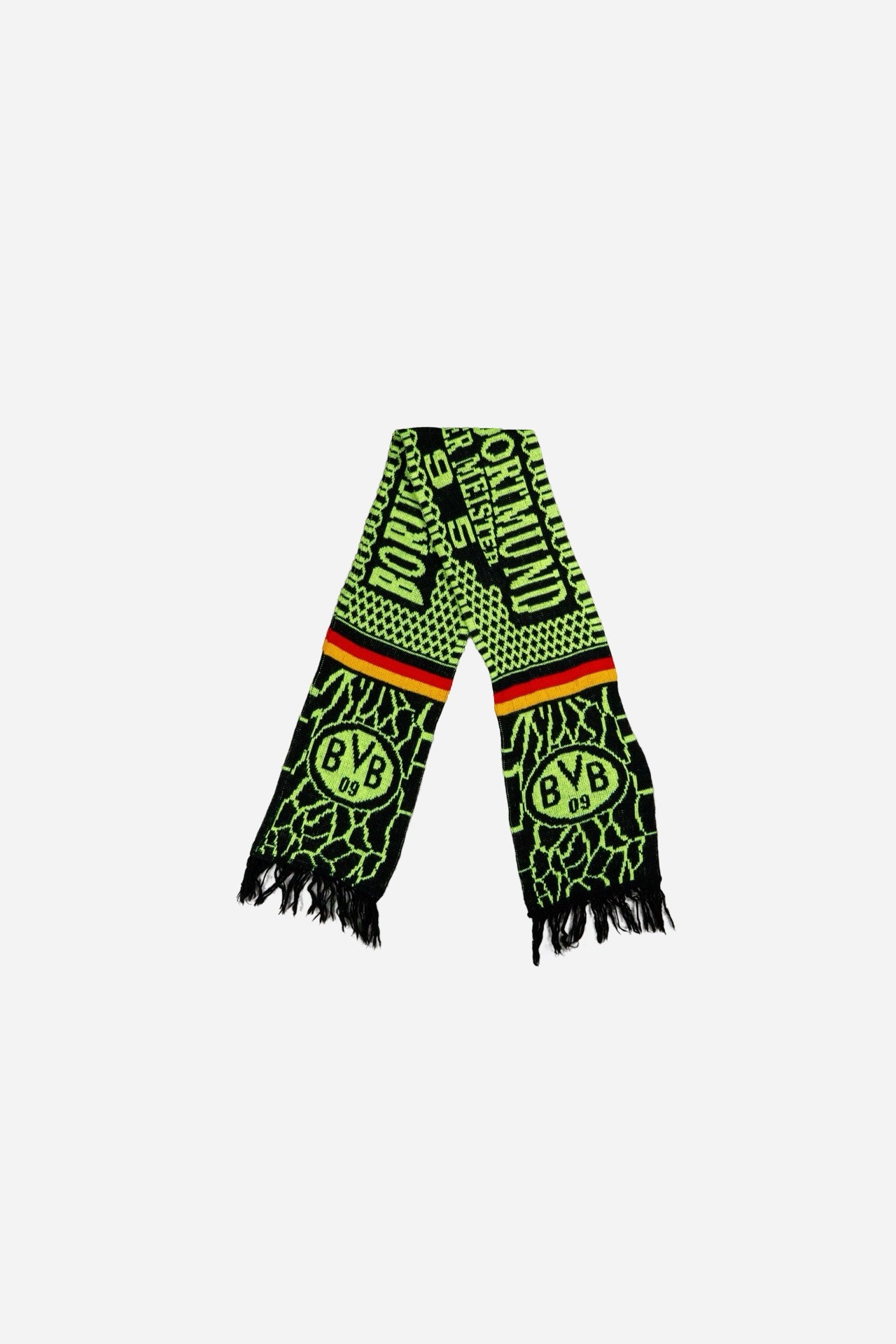 Vintage BVB Fussball Schal 'Deutschermeister 1995' - Accessoires [1990er]