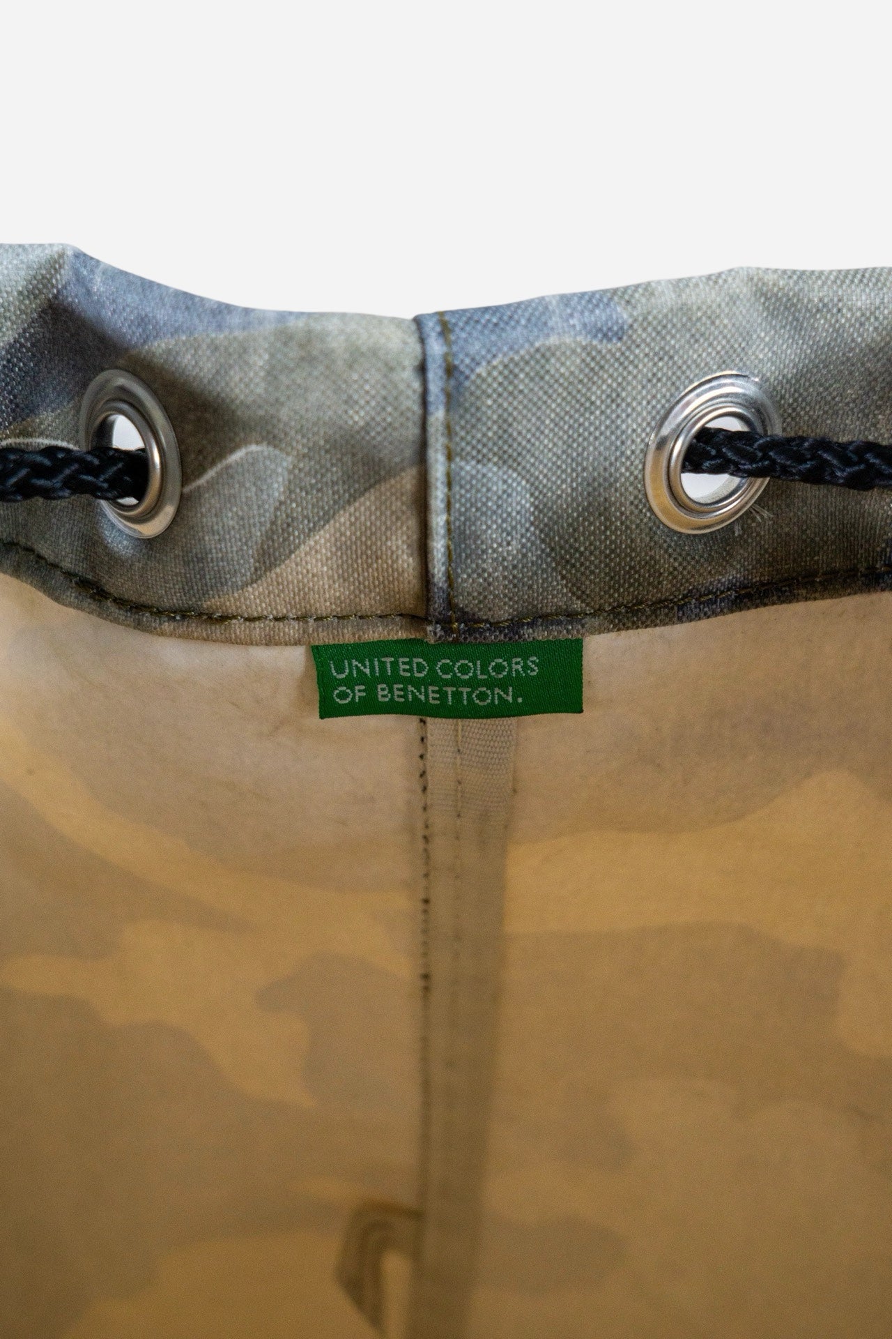Vintage Benetton Beutel Tasche Camo - Accessoires [1990er]