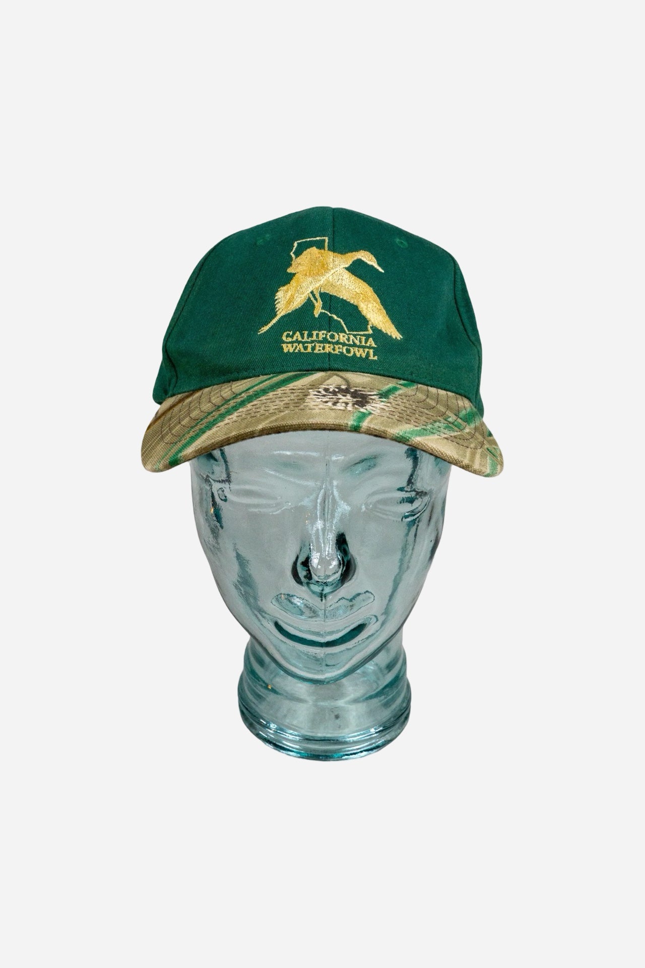 Vintage The Hat Source Cap 'California Waterfowl' Camo - Accessoires [2000er]