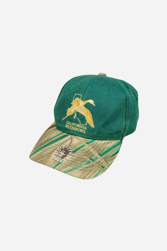 Vintage The Hat Source Cap 'California Waterfowl' Camo - Accessoires [2000er]