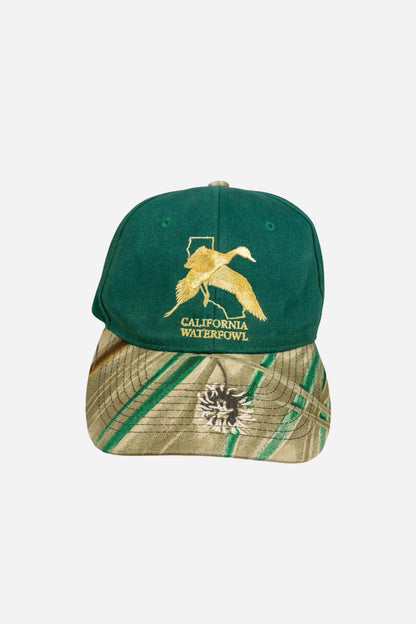 Vintage The Hat Source Cap 'California Waterfowl' Camo - Accessoires [2000er]