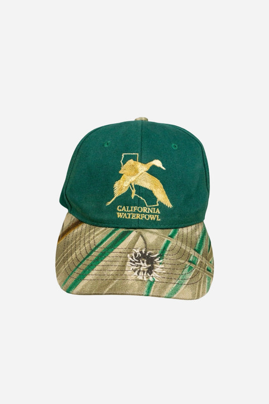 Vintage The Hat Source Cap 'California Waterfowl' Camo - Accessoires [2000er]